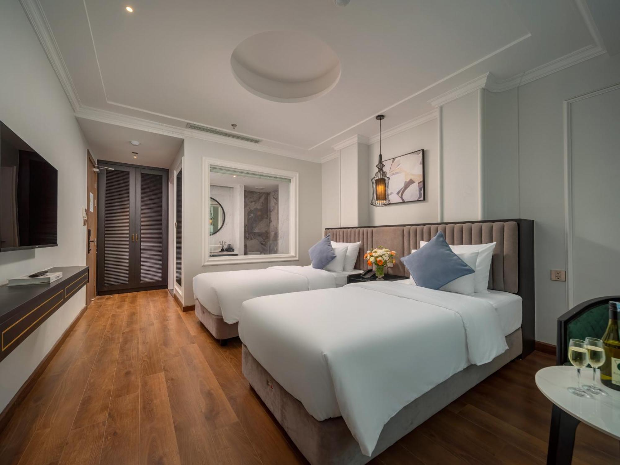 22Land Cloud Hotel 河内 客房 照片